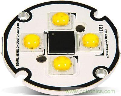 Acrich2　ACLED在LED數(shù)量增加、亮度表現(xiàn)提升，可直接AC電源驅(qū)動(dòng)，簡(jiǎn)省驅(qū)動(dòng)電路設(shè)計(jì)空間與成本