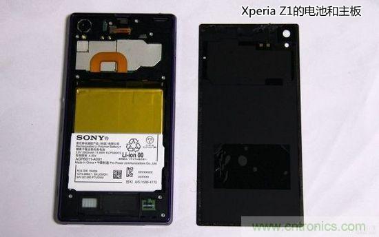 索尼Xperia Z1內部設計拆解揭秘！