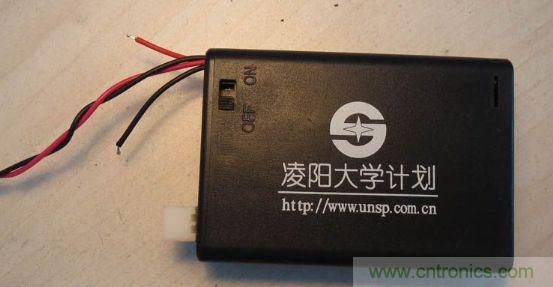 電池盒，作為供電用