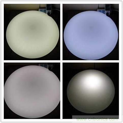 高端大氣上檔次!智能遙控調光LED吸頂燈拆解