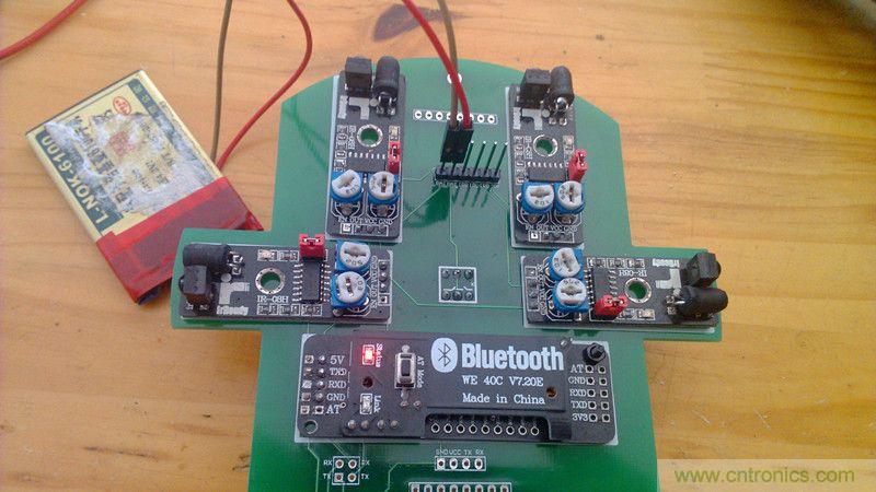 牛人力作!PCB版藍牙智能小車DIY