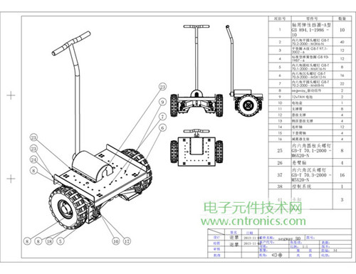 就那么簡單！DIY屬于自己的&ldquo;賽格威&rdquo;平衡車