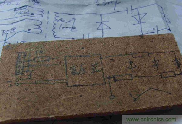 DIY單管自激，領略高壓電火花風采