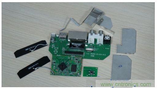 百度無(wú)線音樂盒拆解完成圖