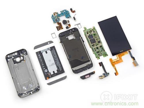 牛人強拆!新HTC One(M8)真機精密做工難修理