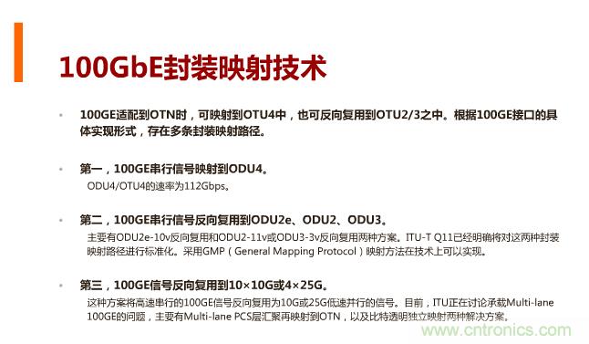 一張圖讓你遍知100G傳輸技術！