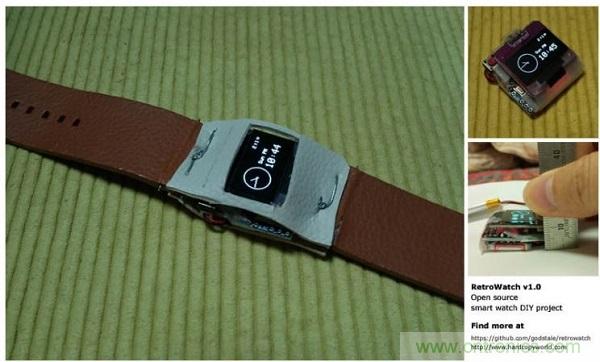 全民創(chuàng)客時代,自己DIY一個智能手表