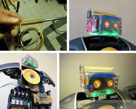 廢舊收音機如何變身成酷炫機器人？