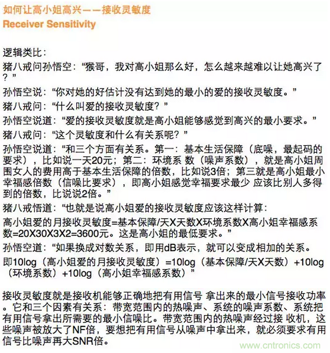 這樣比喻無線通信中的那些專業術語，也是沒誰了
