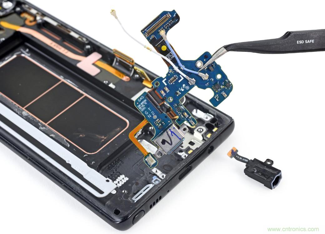 三星Note 8拆解，模塊化+分離式設(shè)計(jì)成趨勢(shì)？