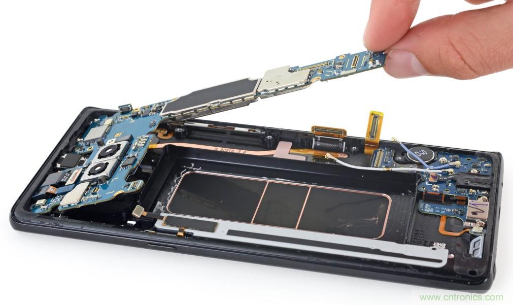 三星Note 8拆解，模塊化+分離式設(shè)計(jì)成趨勢(shì)？