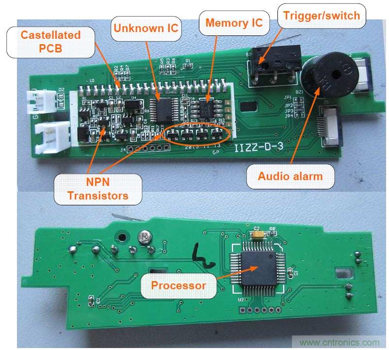 拆解45美元的藍牙無線條碼掃描槍，發現里面鏡中有鏡