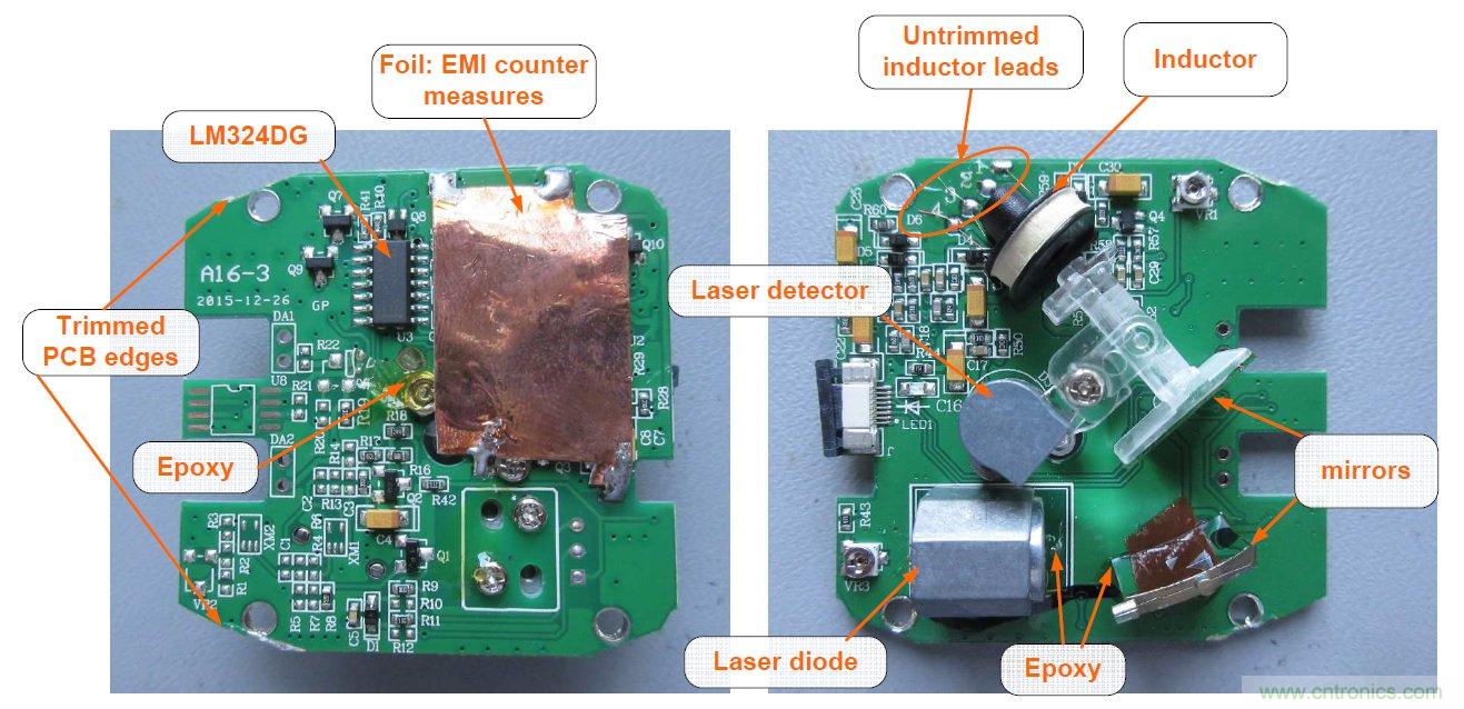 拆解45美元的藍牙無線條碼掃描槍，發現里面鏡中有鏡