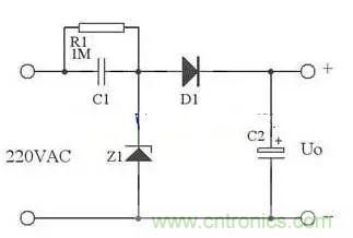 電容降壓原理、要求及設計舉例
