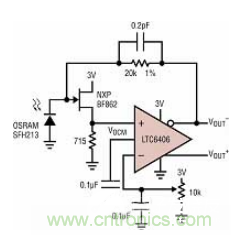 差分 I/O 放大器在一個單端應用中該如何使用？又會發生怎樣的效果？