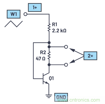 ADALM2000實驗:零增益放大器