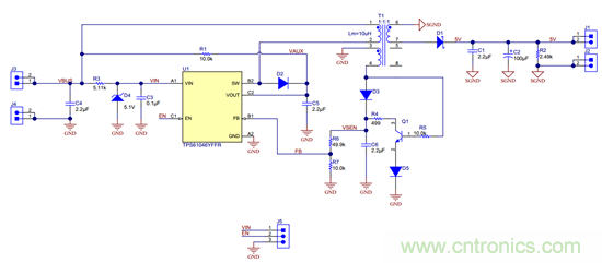 寬輸入電壓、高效率、5V&250mA輸出反激變流器設(shè)計(jì)