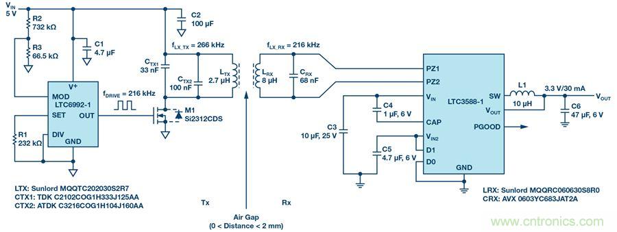 沒有電池的應(yīng)用，是否可以采用無線供電？