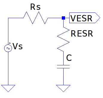 確定電容器的等效串聯電阻 (ESR) 確定電容器的等效串聯電阻 (ESR)