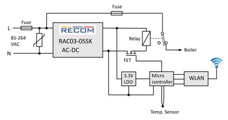 如何使用狀態檢測傳感器供電呢？