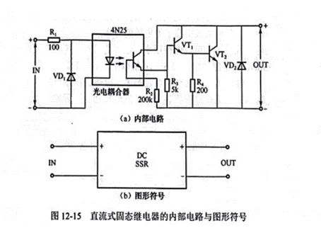 直流式固態繼電器的工作原理和電路圖 直流式固態繼電器的工作原理和電路圖